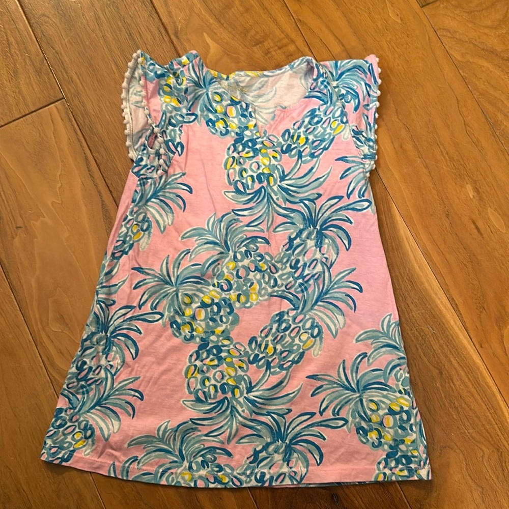 Lilly Pulitzer girls small pink dress